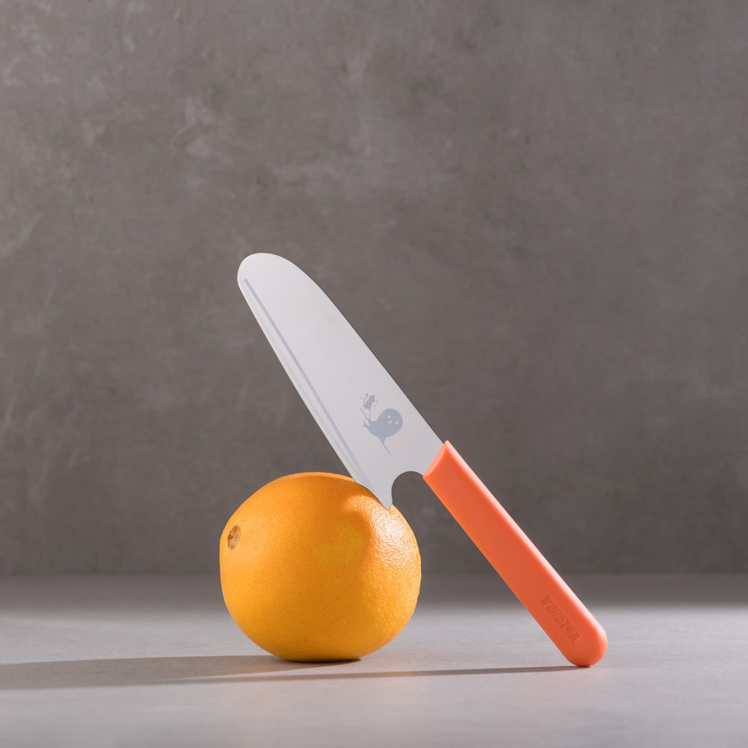 MAC Barnekniv Oransje 12,5 cm - product photo