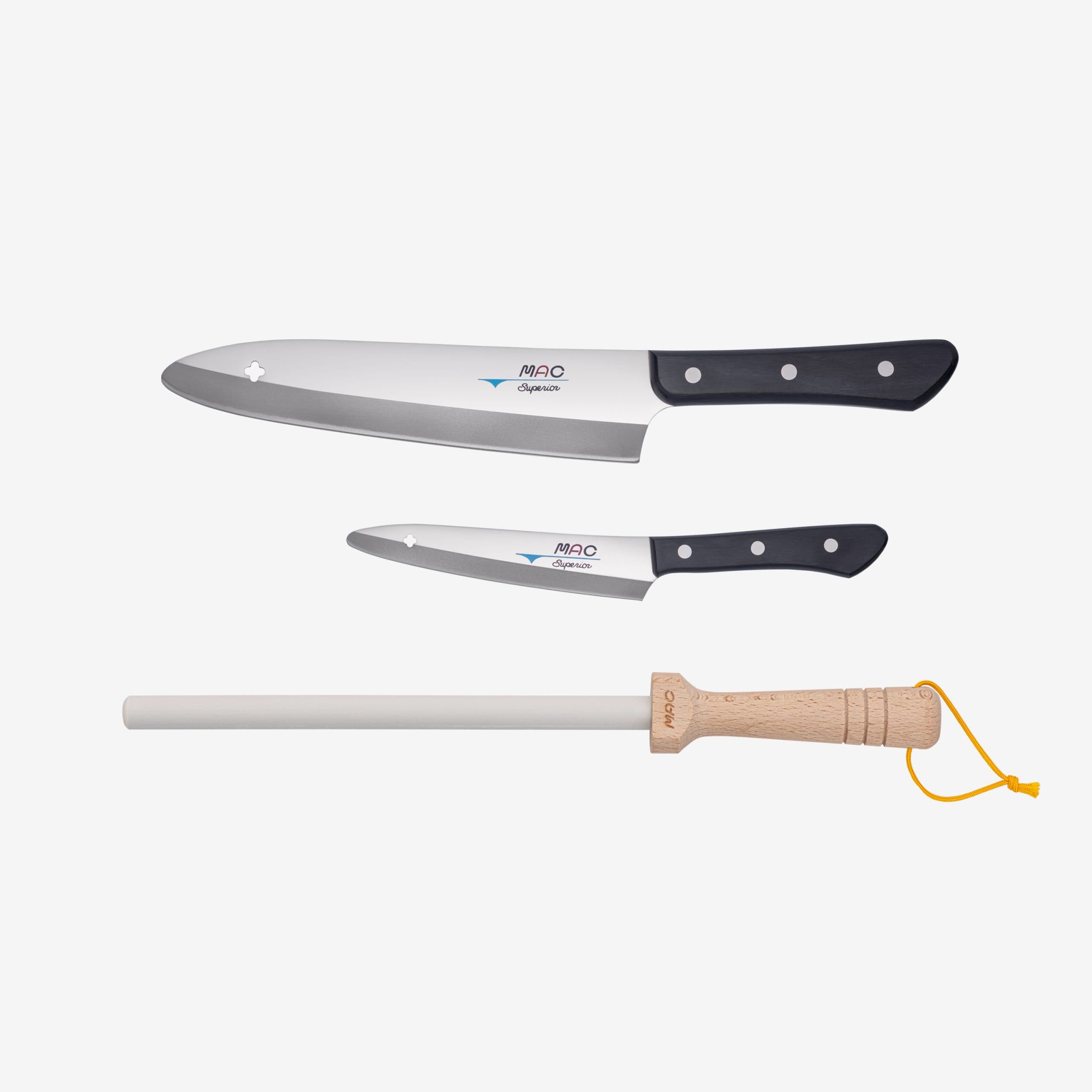 MAC Superior Knivsett 2 Kniver med Slipestav - product photo