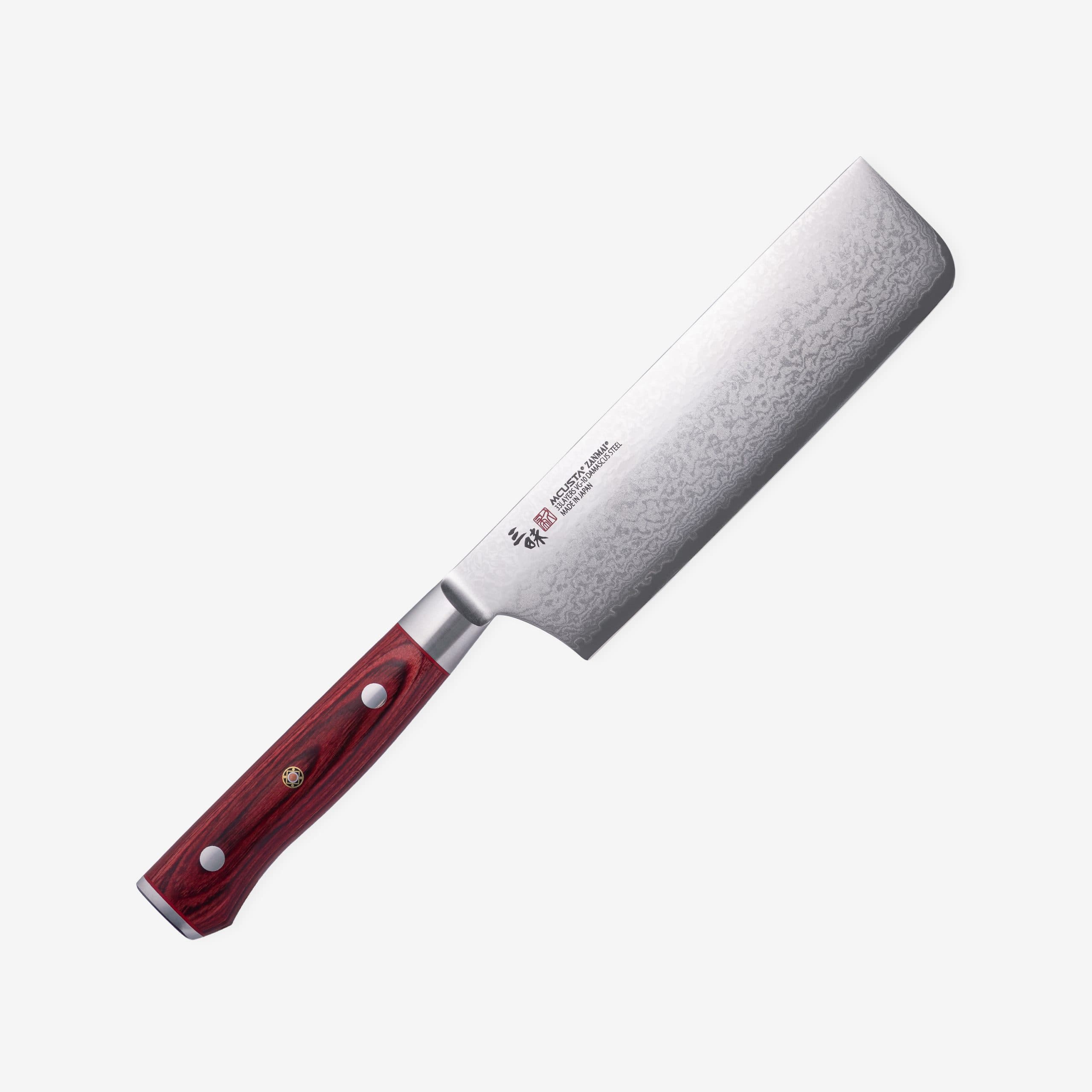 Mcusta Zanmai Damascus Nakiri Grønnsakskniv 16.5 cm - product photo