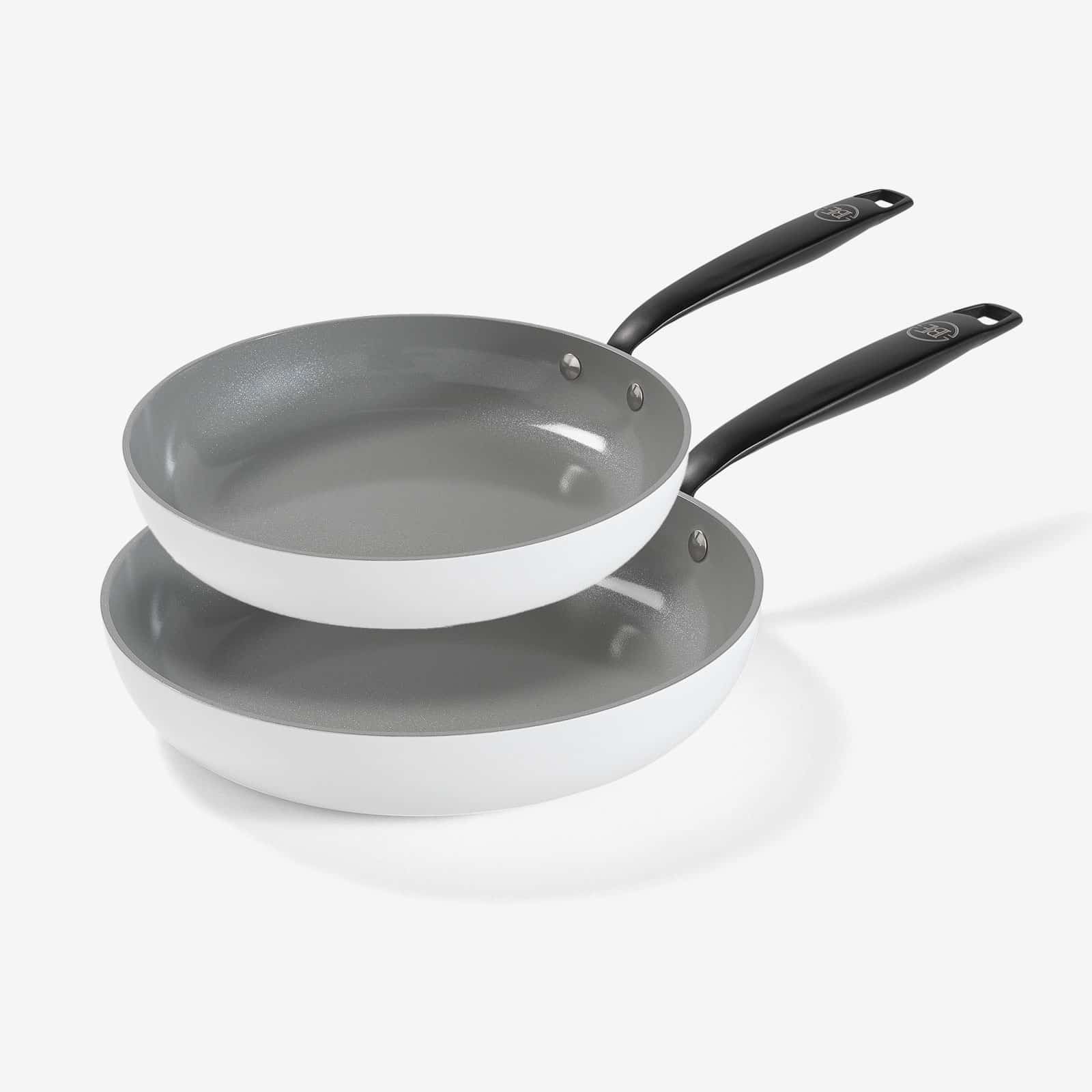BE Living Essential Stekepannesett 2 deler &#8211; Hvit - product photo