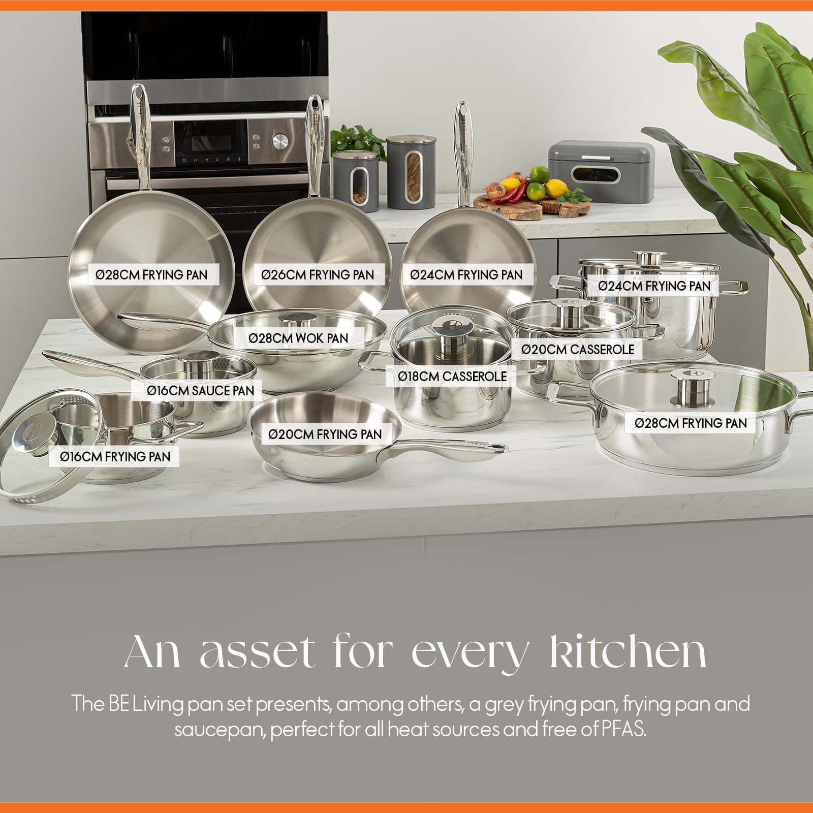 ELLE Gourmet Classique Stekepannesett 2 deler - product photo